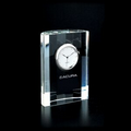 Crystal Block Desktop Clock